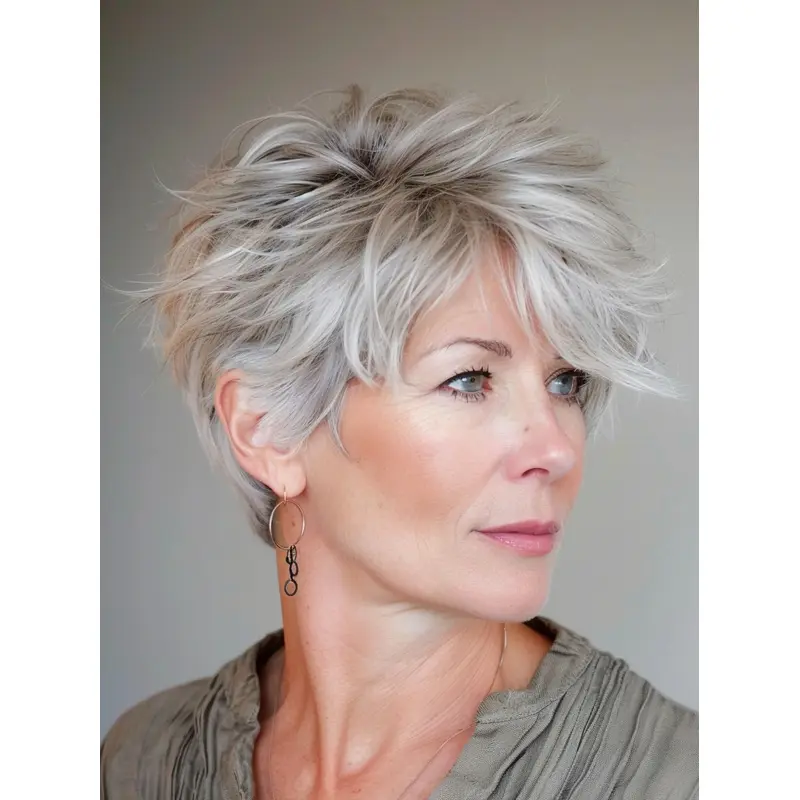 Short Synthetic Wigs Straight Bobs White Lace Front 6" Wigs
