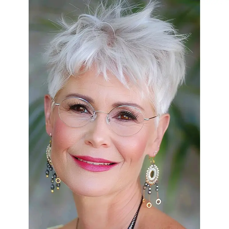 100 Percent Human Hair Short Wigs Lace Front 4" Boycuts Wigs