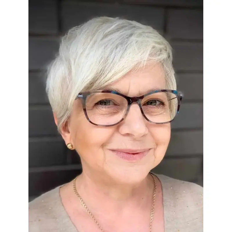Best Short Wigs Boycuts Synthetic Lace Wig Straight Pixie Wigs Very Short Wigs