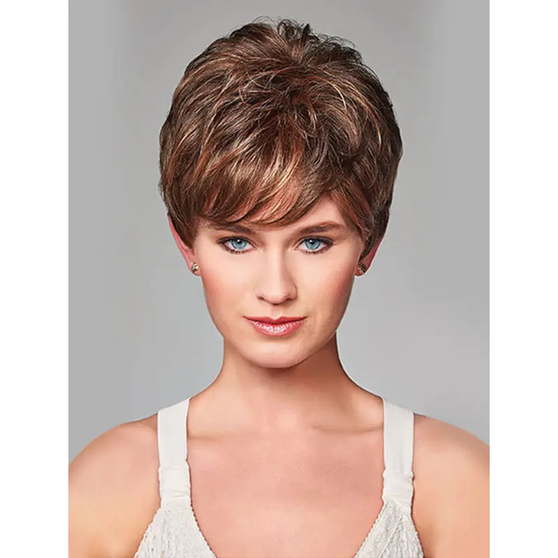 Wavy Monofilament Short Bob Wigs