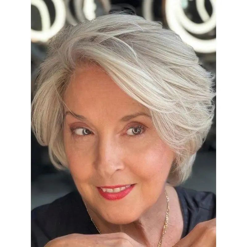 Short Wigs Monofilament 8" Bobs Wigs