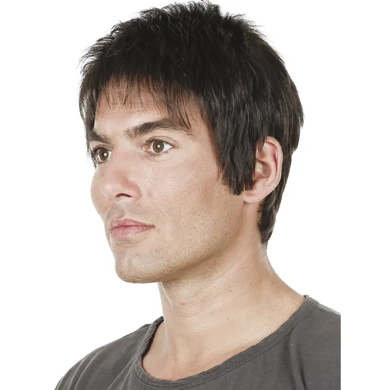2015 Straight Capless Short Men Wigs