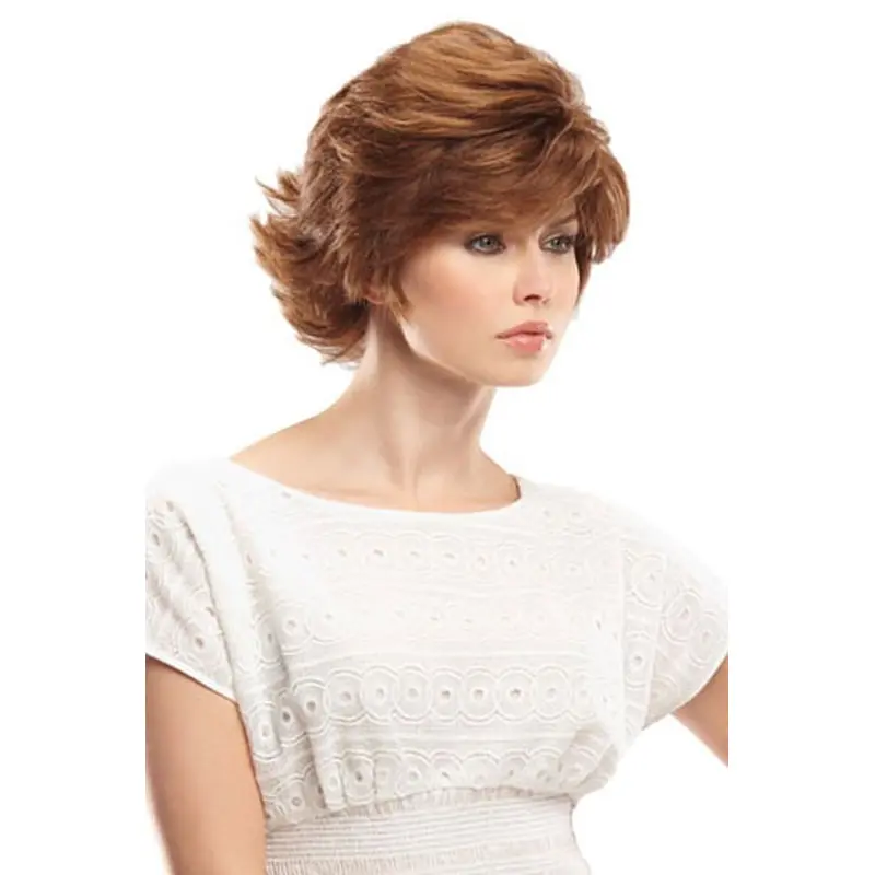 Glamorous Monofilament Wavy Short Classic Wigs