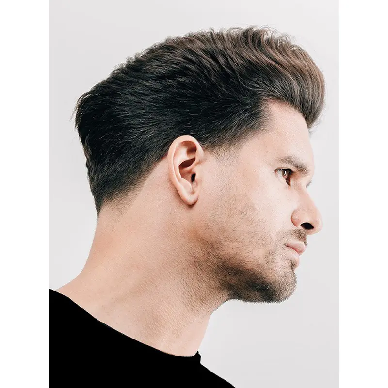 Mens Lace Wig Boycuts Blonde Straight Synthetic Wigs