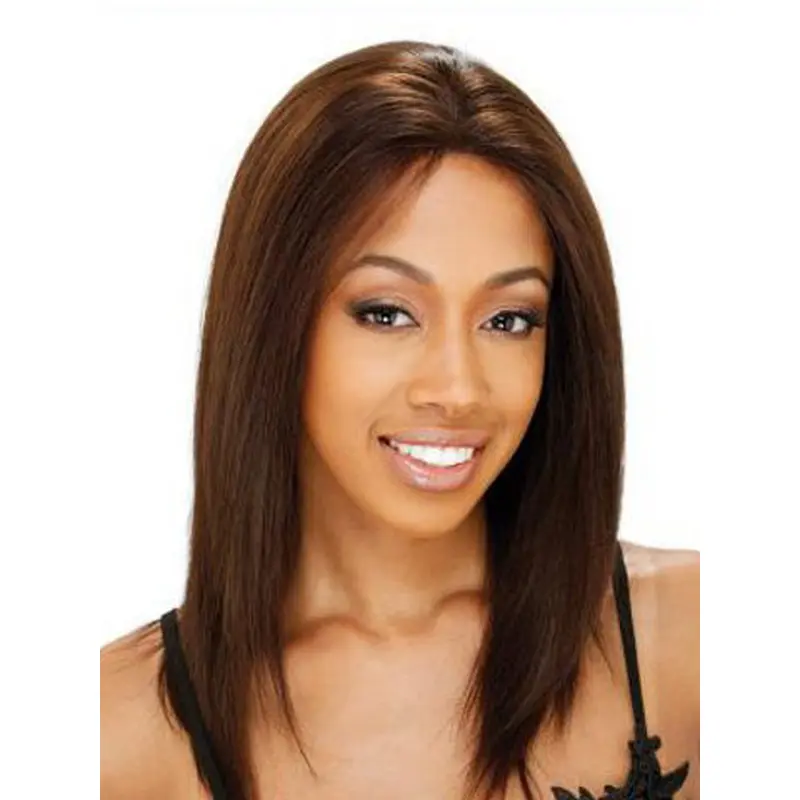 Glamorous Auburn Lace Front Shoulder Length Glueless Lace Wigs