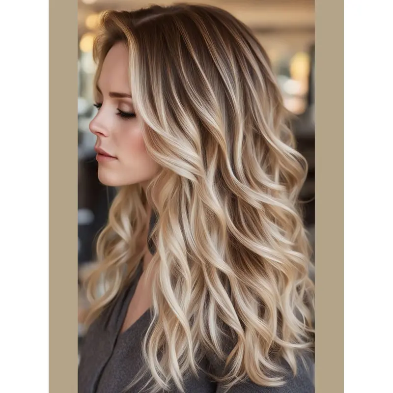 Long Wavy Wigs For Sale Layered Wavy 18" Lace Front Wigs