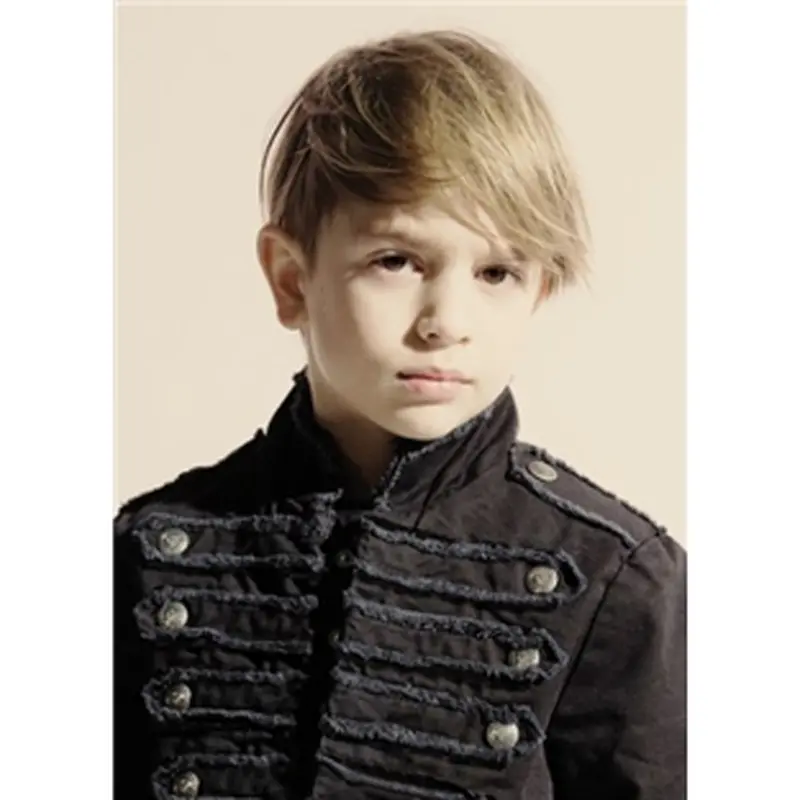 Comfortable Blonde Straight Short Kids Wigs