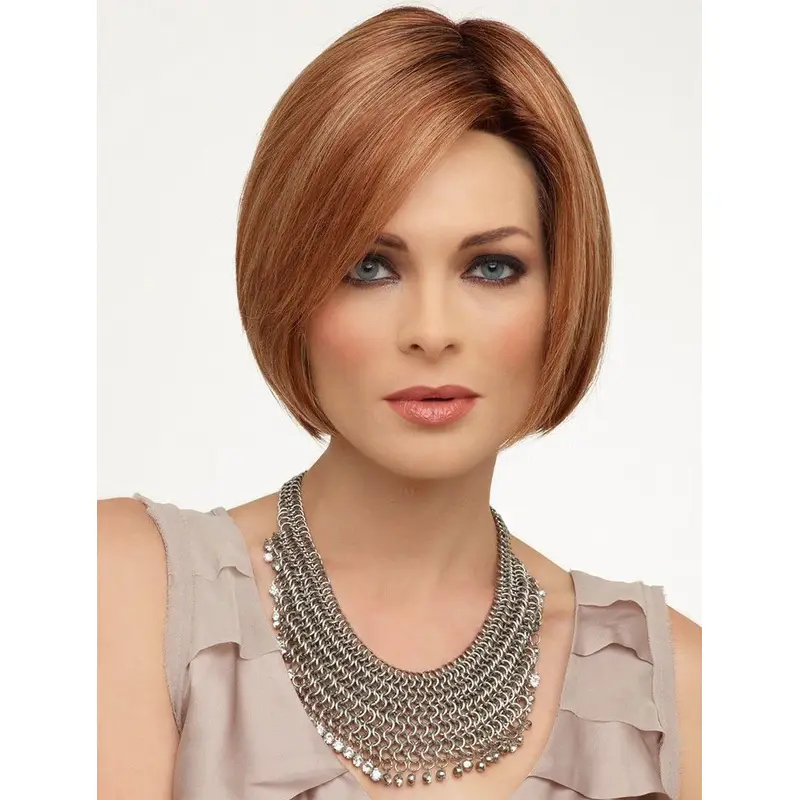 Good Synthetic Auburn Lace Front Medium Wigs