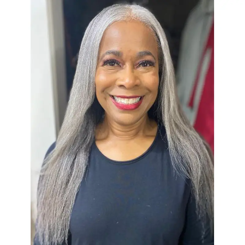 Wigs For African Women Layered Lace Front 22" Wigs