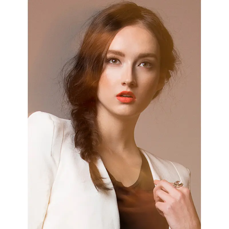16" Straight Perfect Synthetic Lace Front Wigs