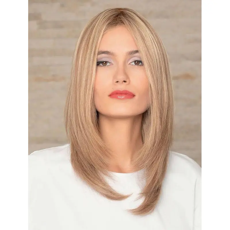Long Straight Monofilament Without Bangs Best Human Hair Wigs For Women