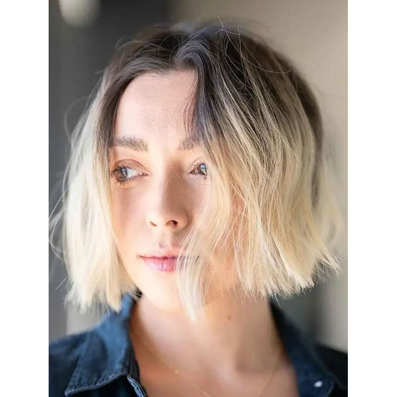 Short Bob Wigs Wavy Lace Front Wigs Synthetic Short Hair Wigs