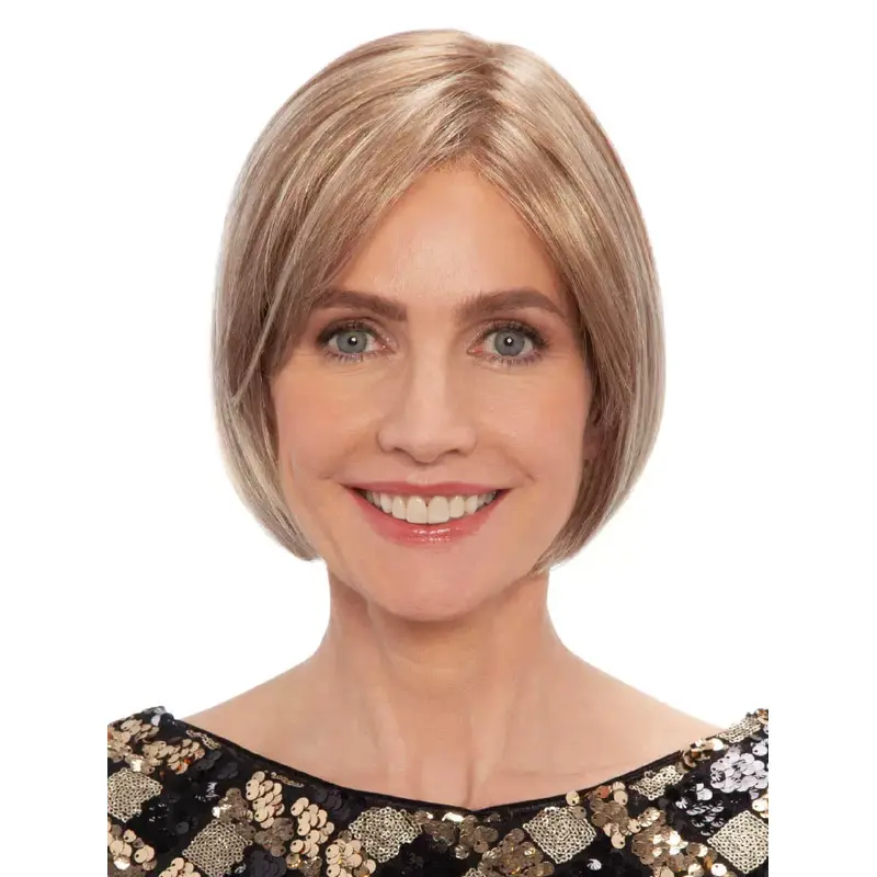 100% Hand-Tied Blonde Synthetic Bobs 10" Short Wigs Health & Beauty
