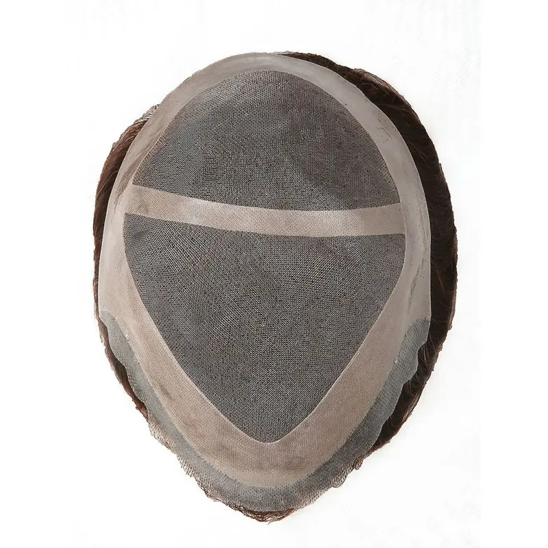 Mono Base With Poly Coat Perimeter Men Toupee
