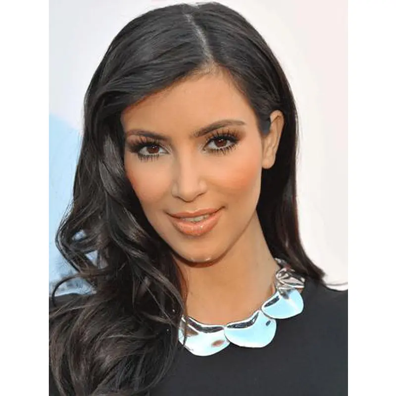 New Wavy Long Black Kim Kardashian Wigs