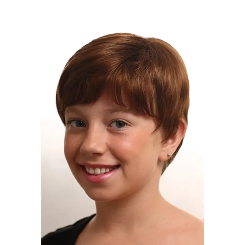 Radiant Monofilament Straight Short Kids Wigs
