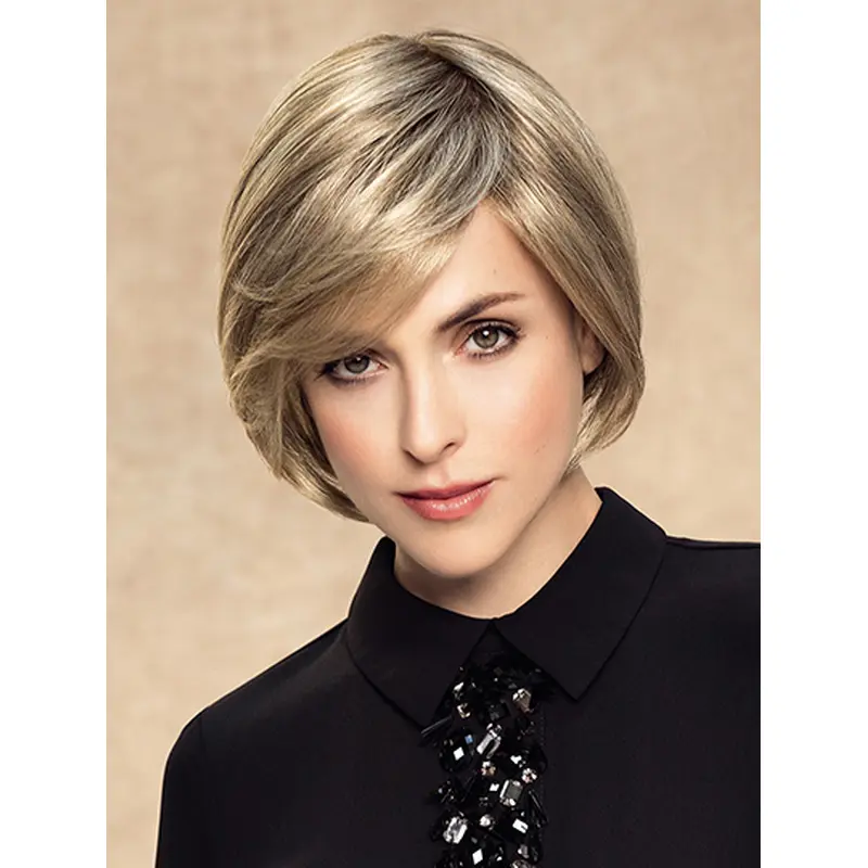 Chin Length Monofilament Synthetic Straight Bob Wigs