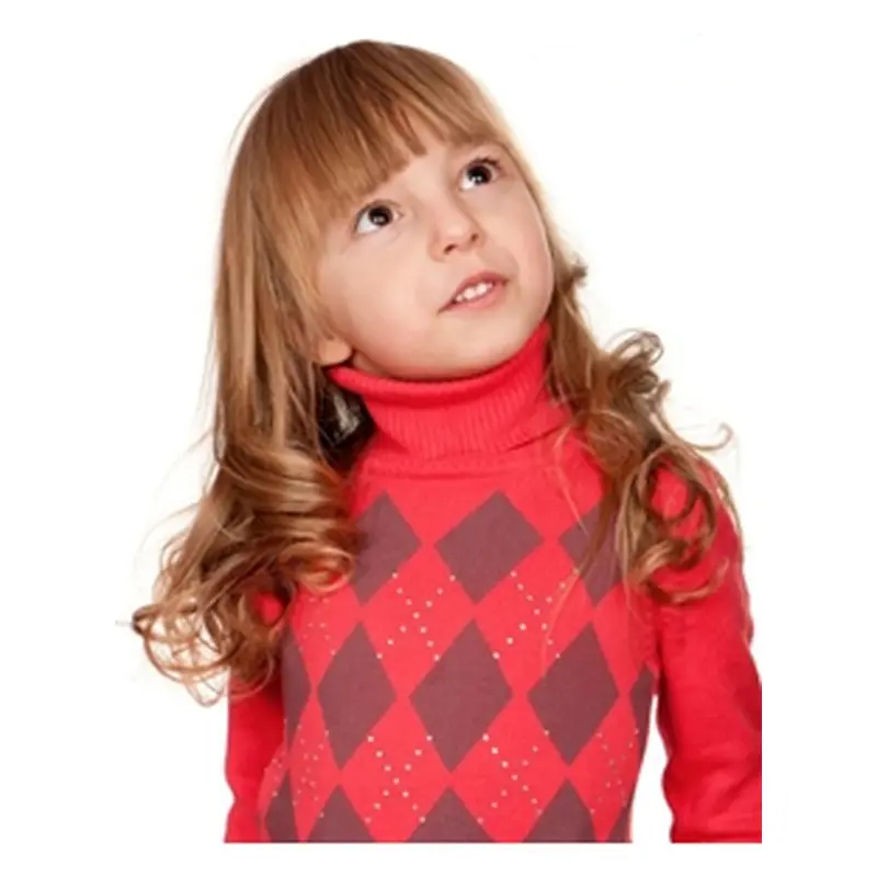 Mature Auburn Wavy Long Kids Wigs