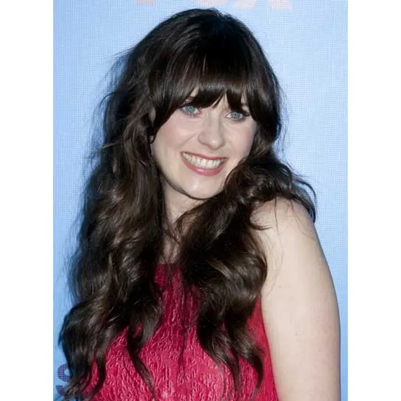 Stylish Black Curly Long Celebrity Wigs