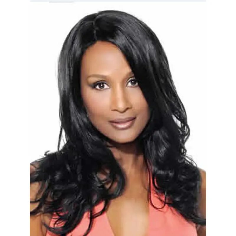 Native Grace Beverly Johnson Long Wavy Human Hair Wigs