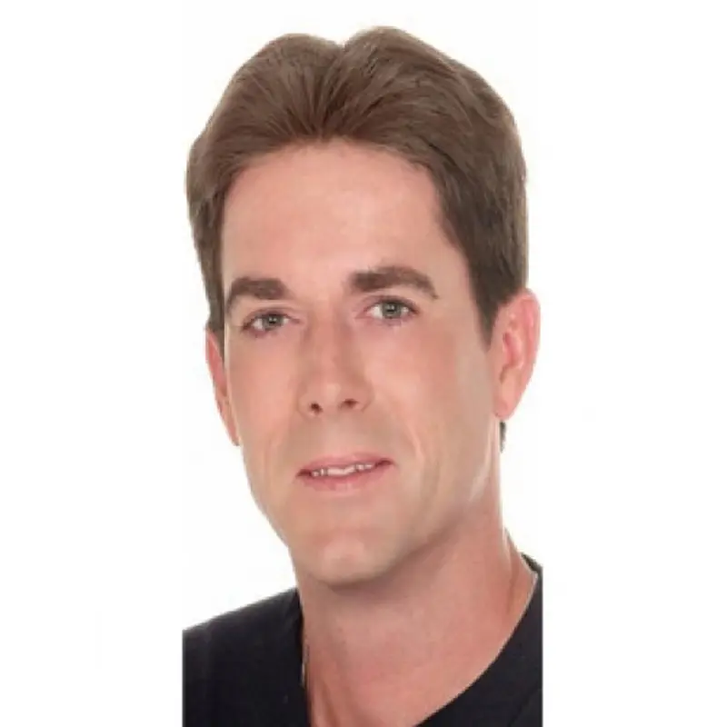 Online Brown Straight Short Men Wigs