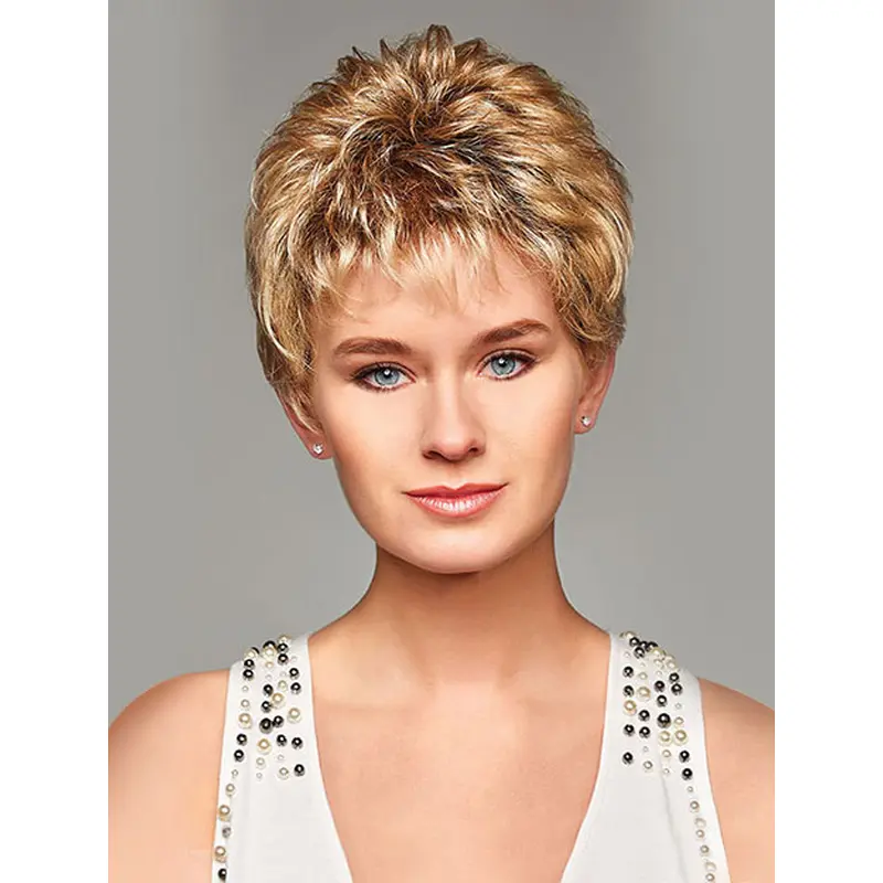 Curly Boycuts Short Wigs