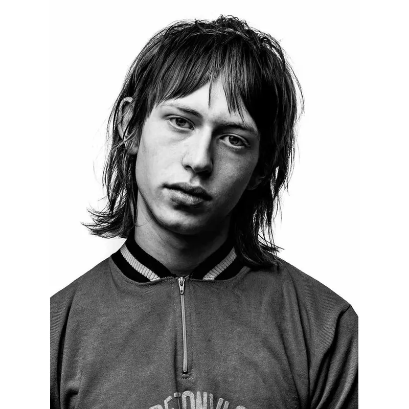 Long Straight Capless Black Remy Human Hair Wolf Cut Men Wigs