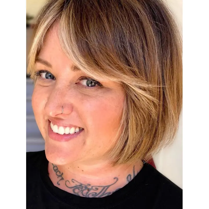 Human Hair Short Wigs Monofilament Straight Remy Human Hair 10" Wigs