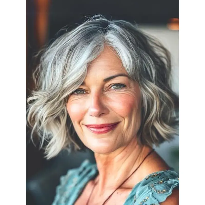 Short Human Wigs 10" Monofilament Bobs Wigs