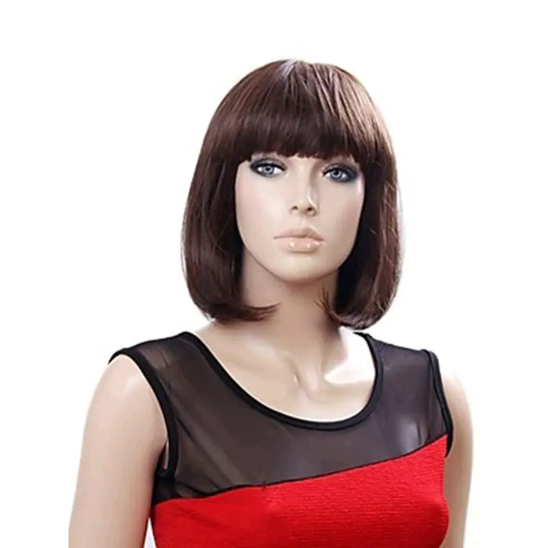 Auburn Tempting Straight Synthetic Medium Wigs