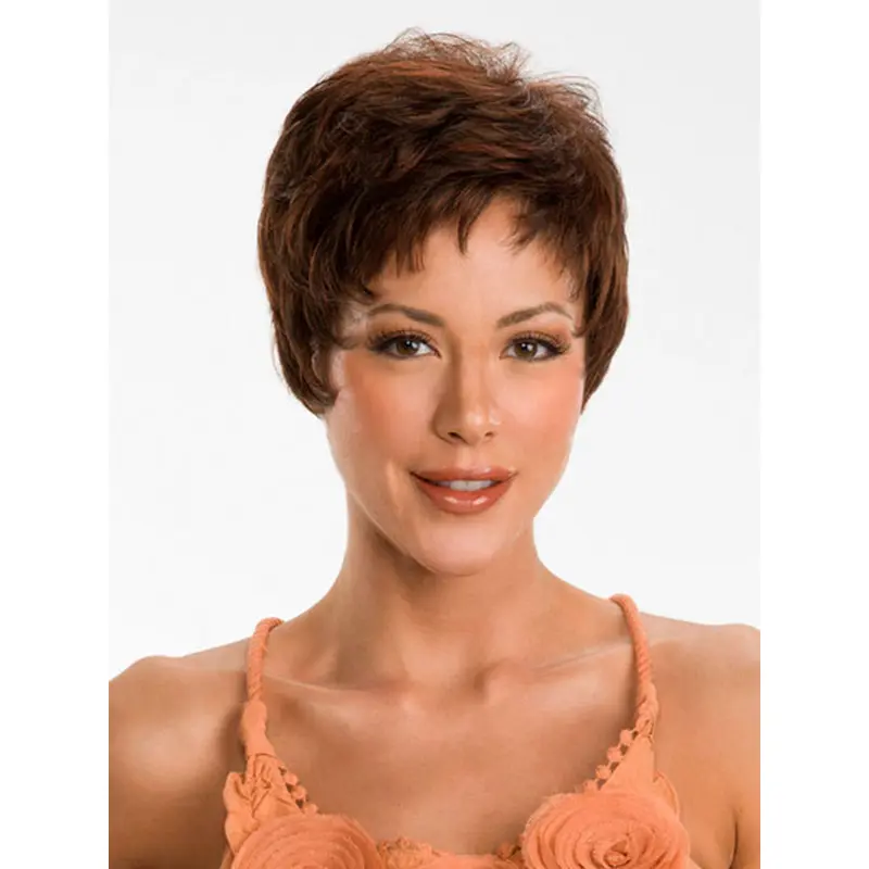 Braw Auburn Boycuts Straight Short Wigs