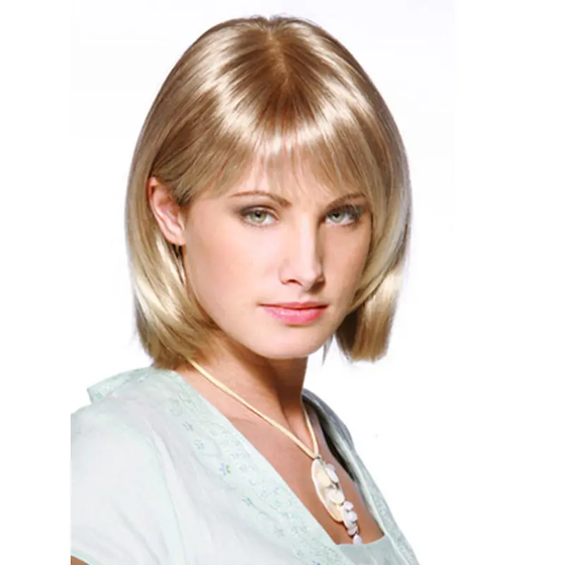 Sassy Blonde Lace Front Chin Length Lace Wigs