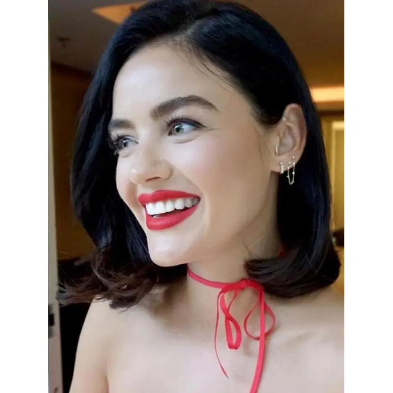 Cheap Wigs Online Lace Front Black Synthetic Wavy Stylish Curved Bob Wigs