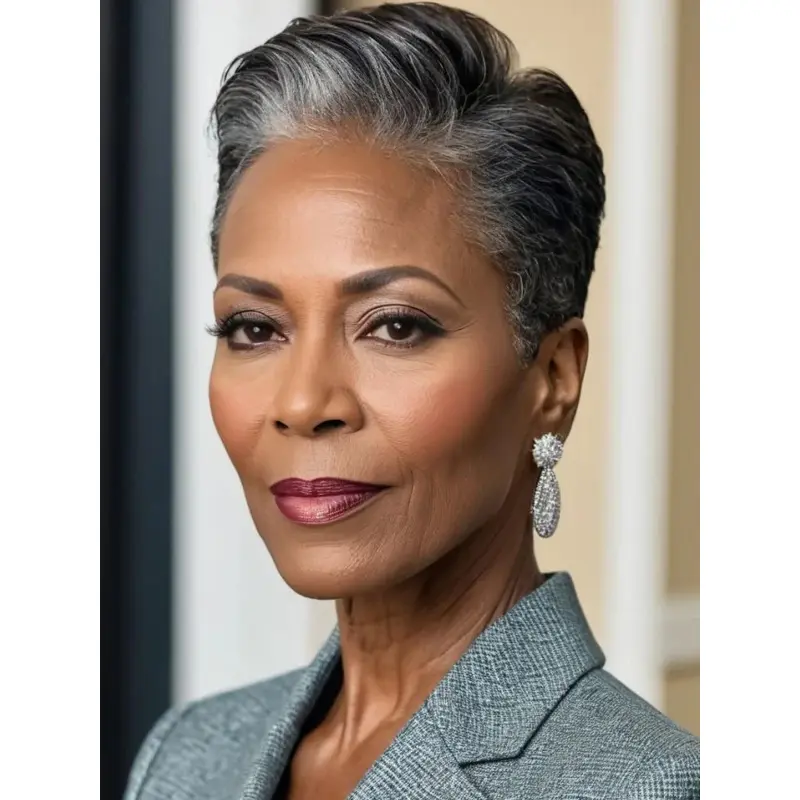 Wigs For African American Women Monofilament 4" Straight Wigs
