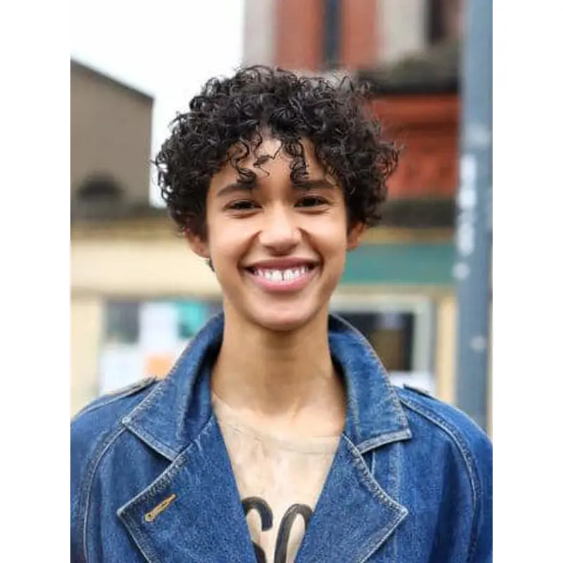 Short Wigs That Look Real For African American Synthetic Boycuts Black Wigs