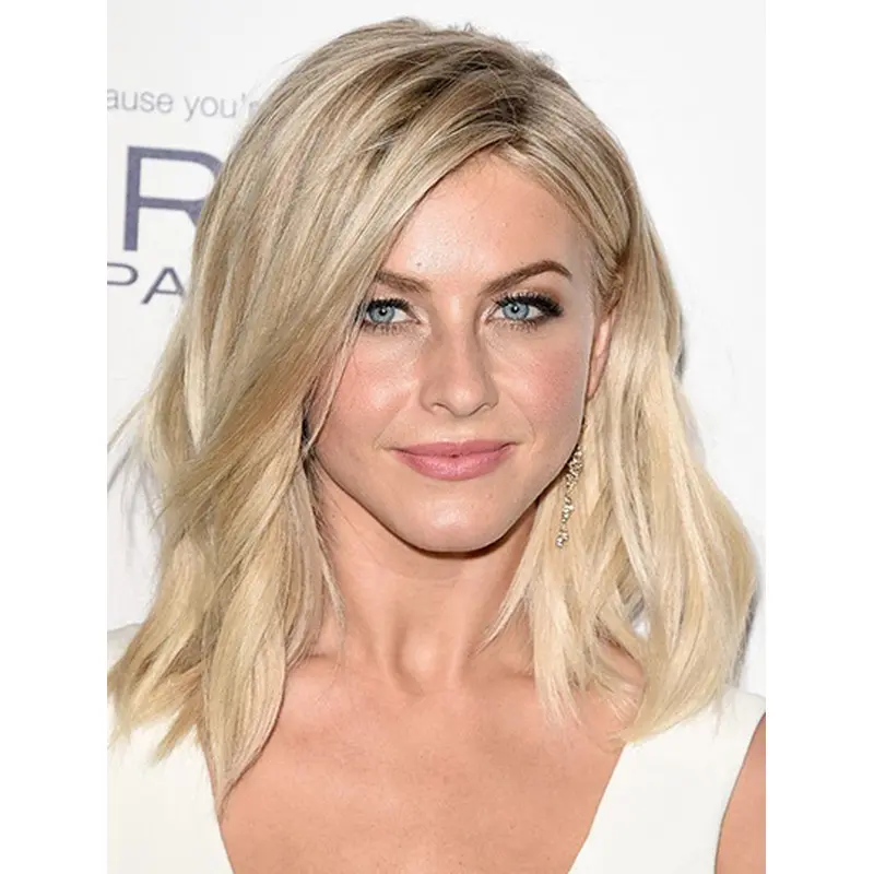 16" Capless Shoulder Length Synthetic Wavy Julianne Hough Wigs