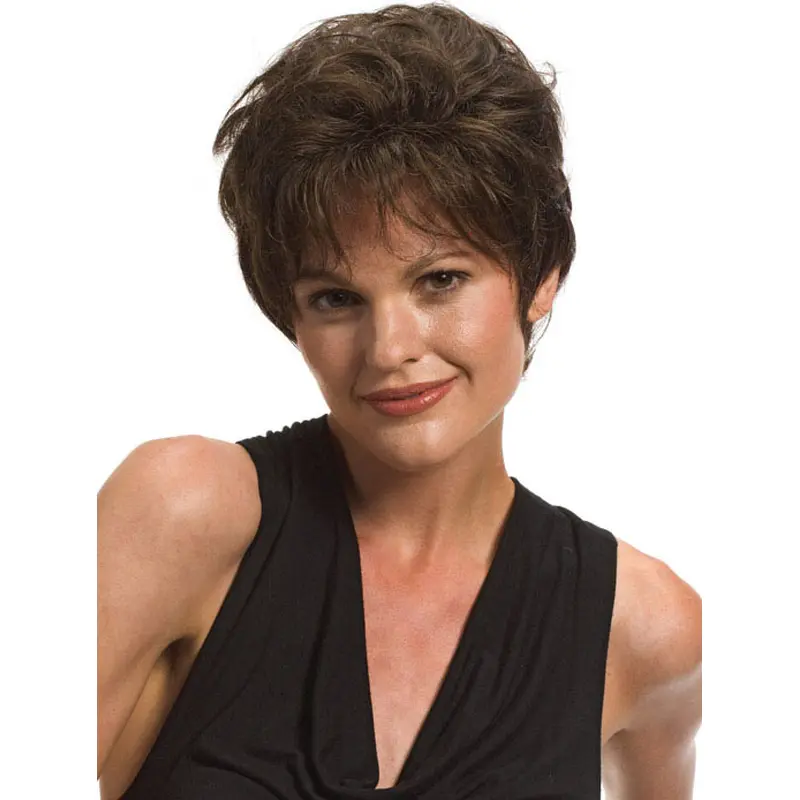 Great Lace Front Straight Short Synthetic Wigs