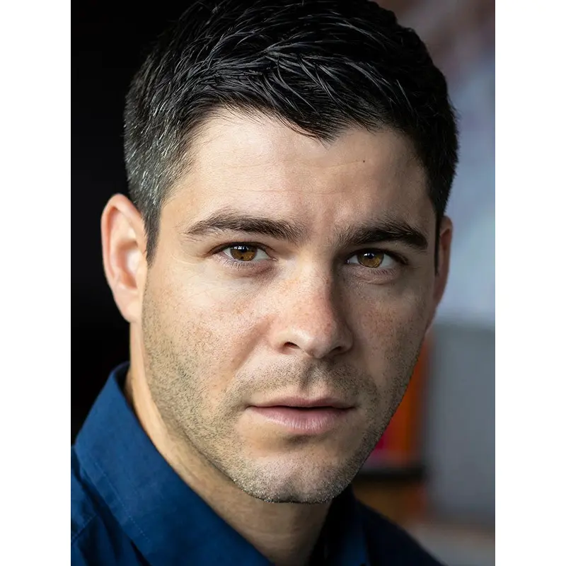 Men Human Hair Wig Boycuts Black 4" Straight Wigs