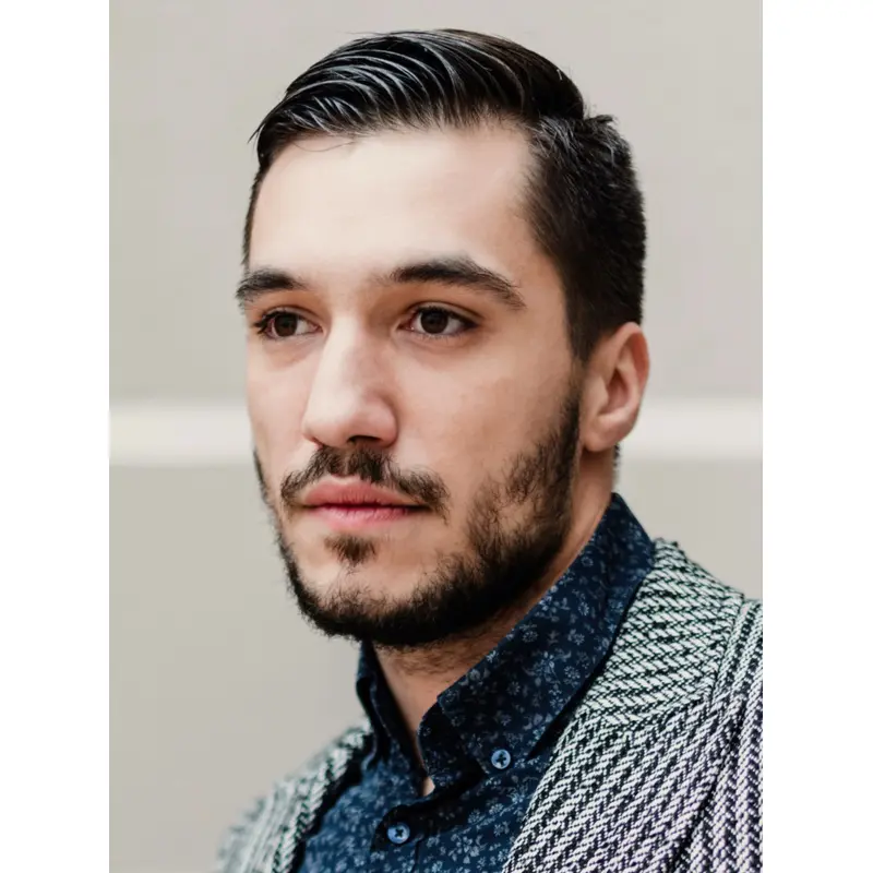 Hair Wigs For Men Black Sythetic 4" Cropped Wigs