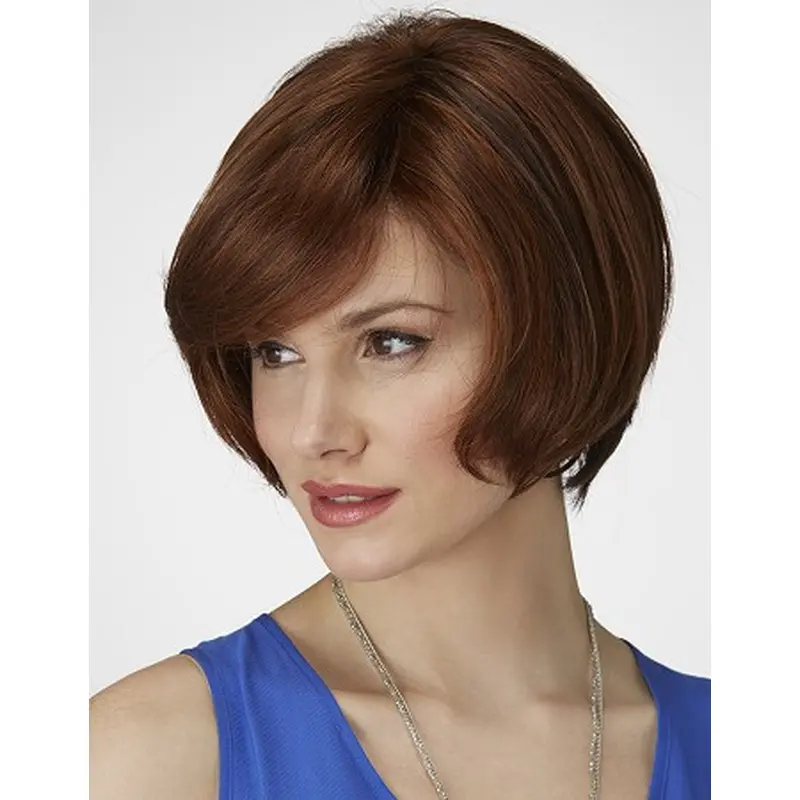 Ideal Synthetic Auburn Lace Front Medium Wigs