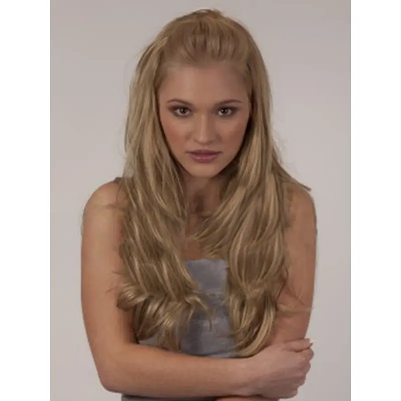 Incredible Wavy Long Human Hair Wigs & Half Wigs