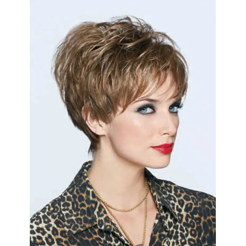 Lace Front Cosy Boycuts Wavy Short Wigs
