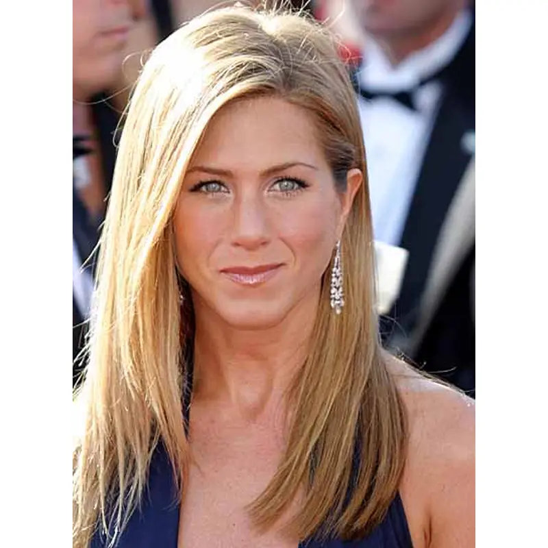 Ideal Blonde Straight Long Jennifer Aniston Wigs