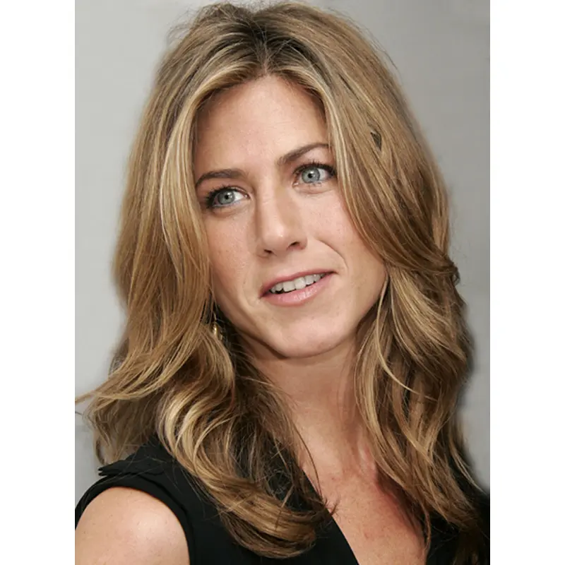 Sassy Blonde Wavy Long Jennifer Aniston Wigs