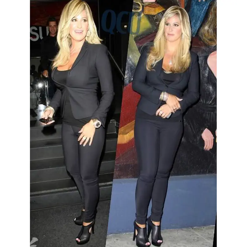 Sleek Blonde Wavy Long Kim Zolciak Wigs