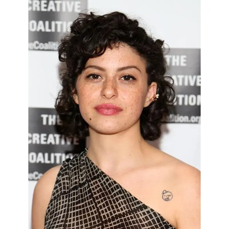 Chin Length Bob Wigs Black Lace Front Beautiful Curly Bangs Wigs