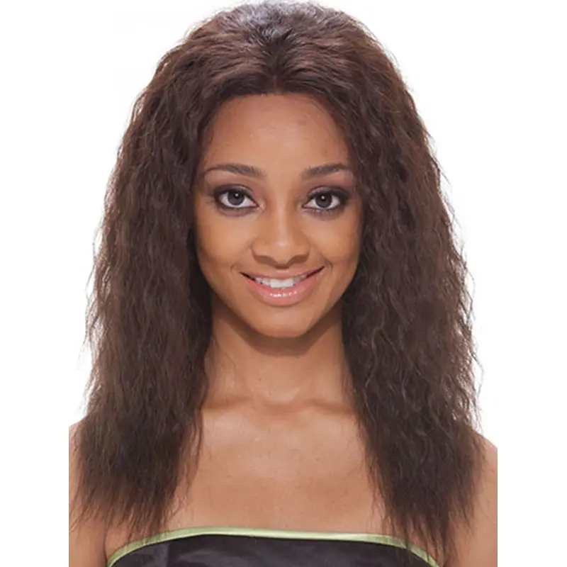 New Brown Wavy Shoulder Length Glueless Full Lace Wigs