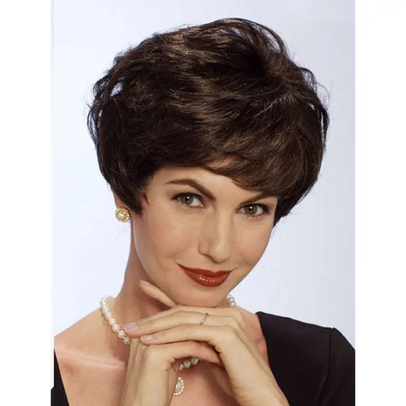 Nice Lace Front Straight Short Classic Wigs