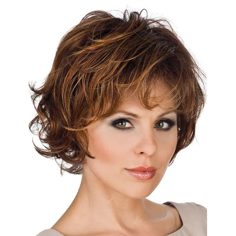 Lace Front Exquisite Layered Straight Short Wigs