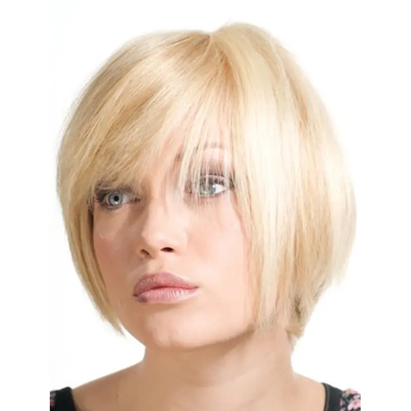 Cosy Blonde Monofilament Chin Length Wigs